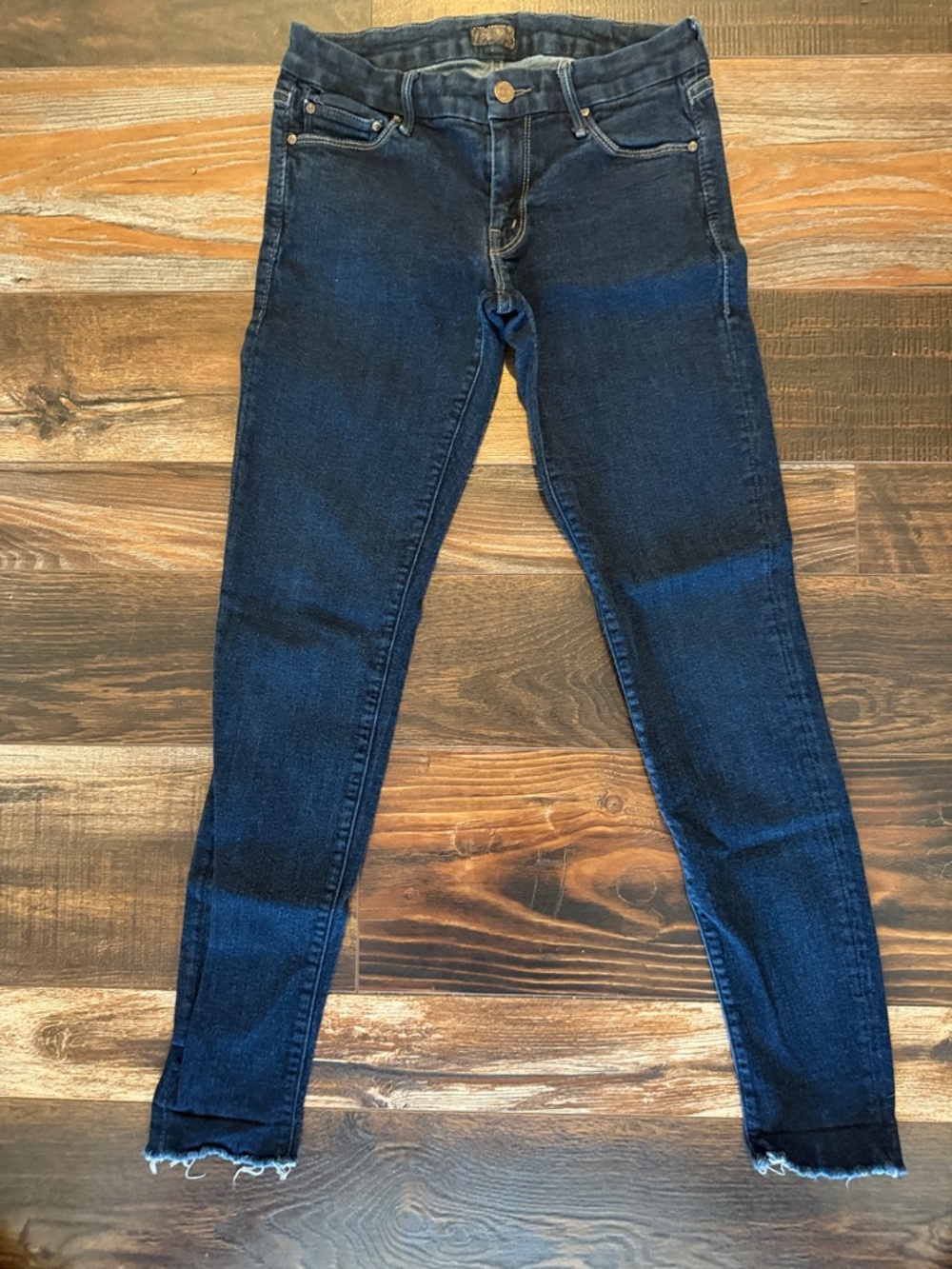 Mother Jeans - Dark Blue Women's Skinny Jeans - size 27